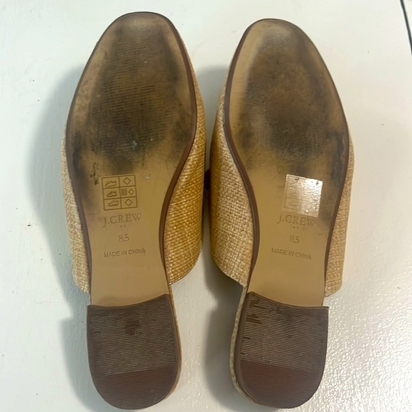 J. Crew Woven slip-on mules Size 8.5 - Picture 7 of 7